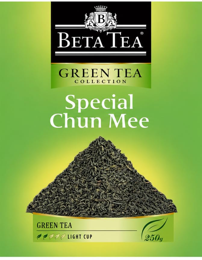 Special Chun Mee Loose Leaf Green Tea package by Beta Tea