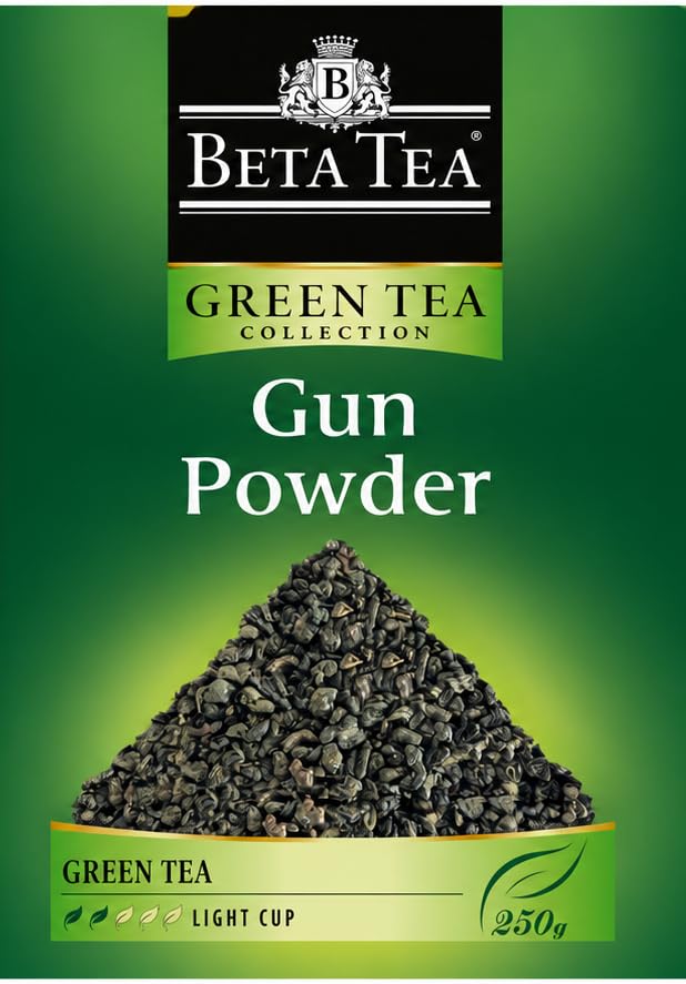 Gunpowder Loose Leaf Green Tea package by Beta Tea