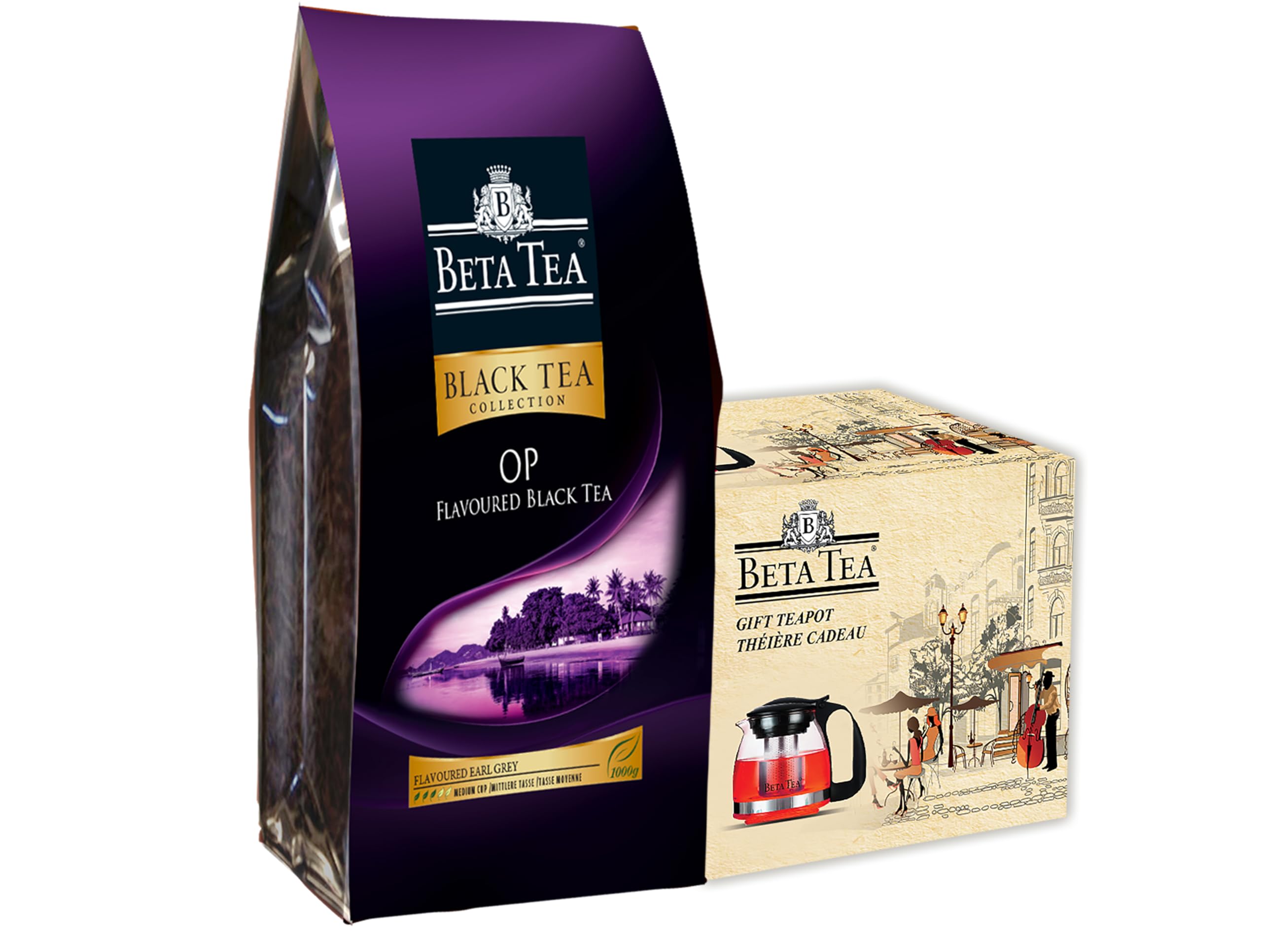 Pure Ceylon Black Tea – OP Loose Leaf package by Beta Tea